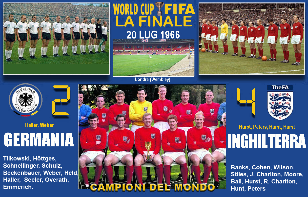 Risultati immagini per campionato mondiale di calcio 1966