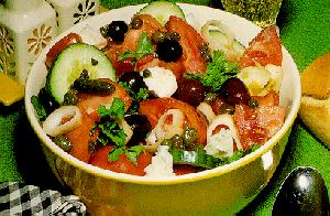 horiatiki, insalata greca